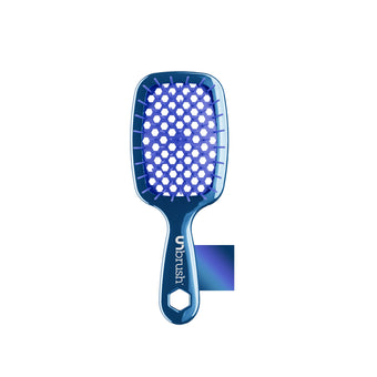 UNbrush Detangling Hair Brush Mini Chrome - Icicle