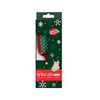 UNbrush Detangling Hair Brush Mini Chrome - Poinsettia