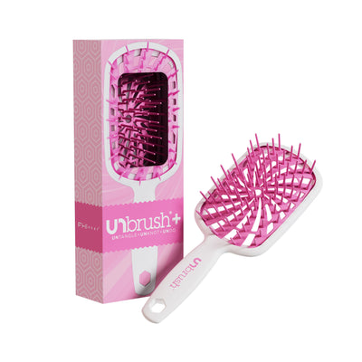 UNbrush Detangling Hair Brush Plus - Bubble Gum