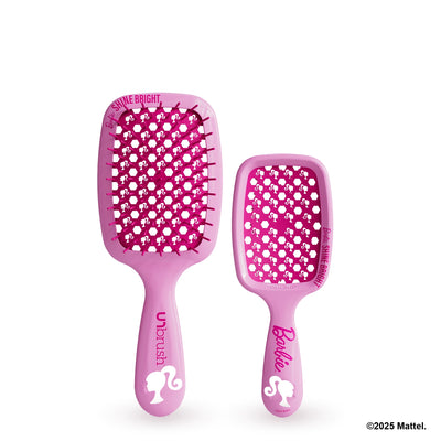 UNbrush Barbie Shine Bright - Detangling Brush