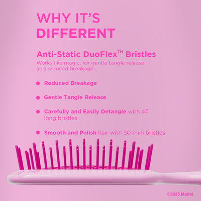 UNbrush Barbie Shine Bright - Detangling Brush