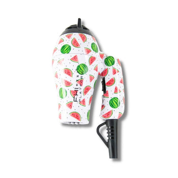 Mini Hair Dryer With Focus Nozzle Attachment In Watermelon