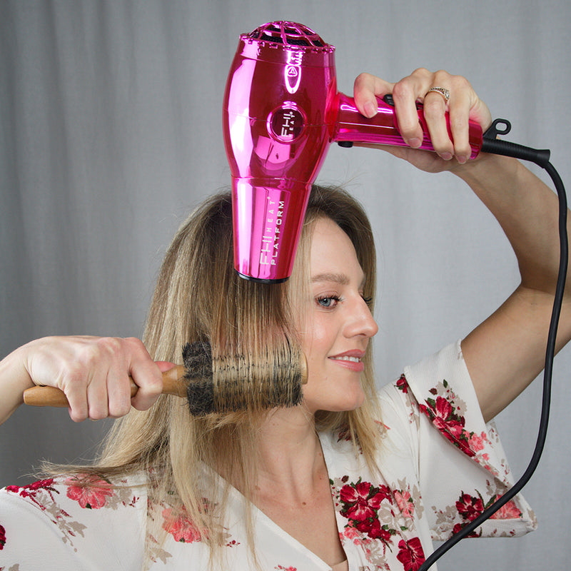 FHI Heat: Hair Dryer - Pink Chrome Tourmaline Ceramic Nano Weight 1900 ...